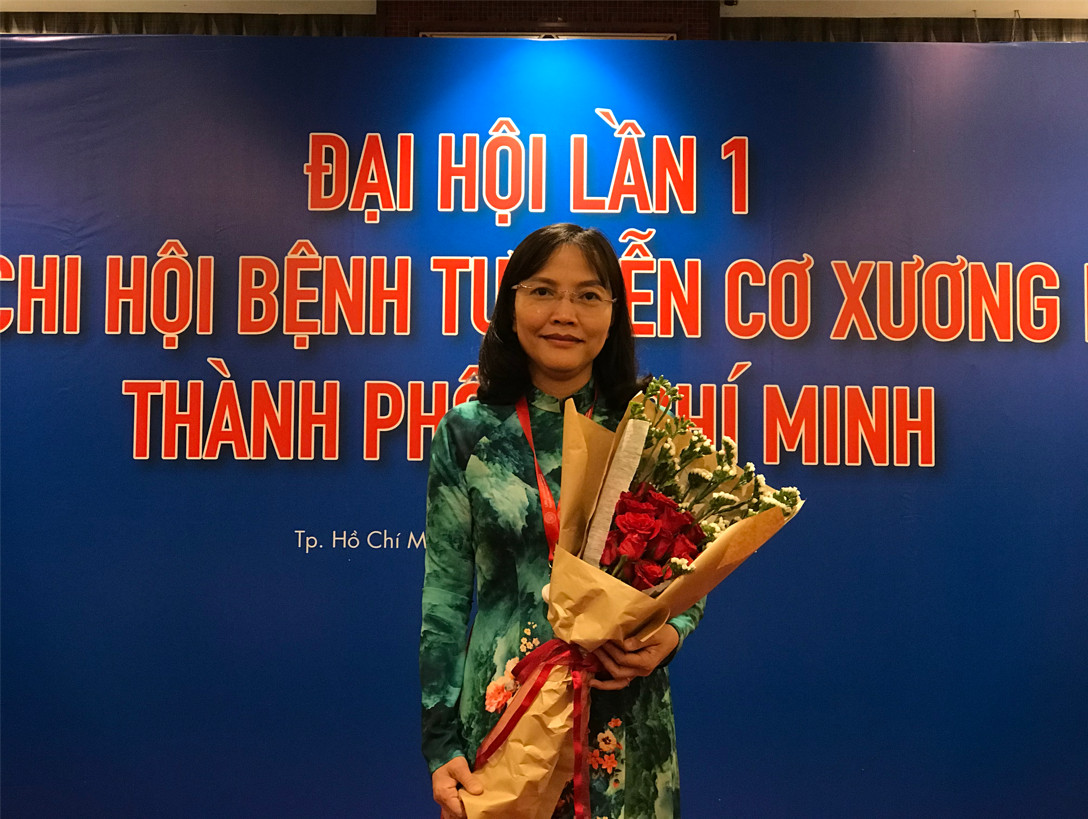 TS.BS Cao Thanh Ngọc - Chủ tịch Liên chi hội Bệnh tự miễn Cơ xương khớp TPHCM